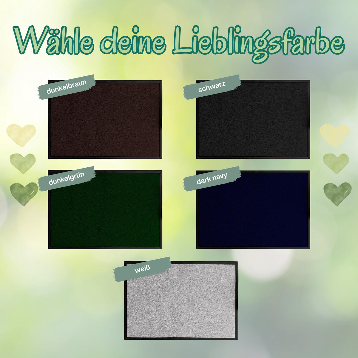 Personalisierte Fußmatte mit Namen für Haustür und Eingang, Herbst Fußmatte und Halloween Fußmatte mit lustigen Gänsen. Individuelle bedruckte Fußmatte als Herbstdeko, Halloween Deko und personalisierte Deko für Zuhause. Lustige Fußmatte mit Gänsen als Geschenk zum Einzug, Geschenk fürs neue Haus, Herbst Geschenk für Familien und Paare. Personalisierte Fußmatte Haus in 3 Größen und 5 Farben, hochwertige Fußmatte mit Gummirand für Eingangsbereich, Herbst und Halloween.