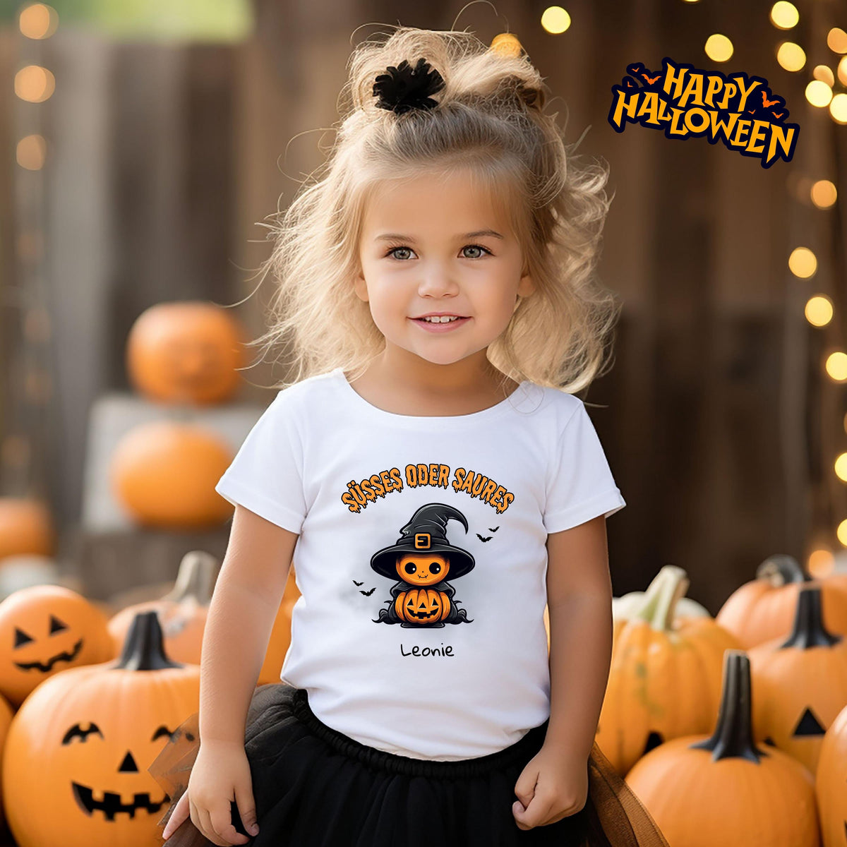 Halloween T-Shirt oder Sweatshirt für Kinder – perfekt für „Süßes oder Saures“! Mit diesem Shirt oder Pullover in Schwarz oder Weiß ist dein Kind ideal für Halloween gekleidet. Das niedliche Design eignet sich für Jungen & Mädchen, ob für Halloween-Partys, im Kindergarten oder als besonderes „Mein erstes Halloween“ Outfit. Ideal auch als Langarm Shirt für kühlere Herbsttage. Diese Halloween Kleidung für Kinder ist ein echtes Must-have für kleine Gruselfans und sorgt für schaurig-schöne Momente!