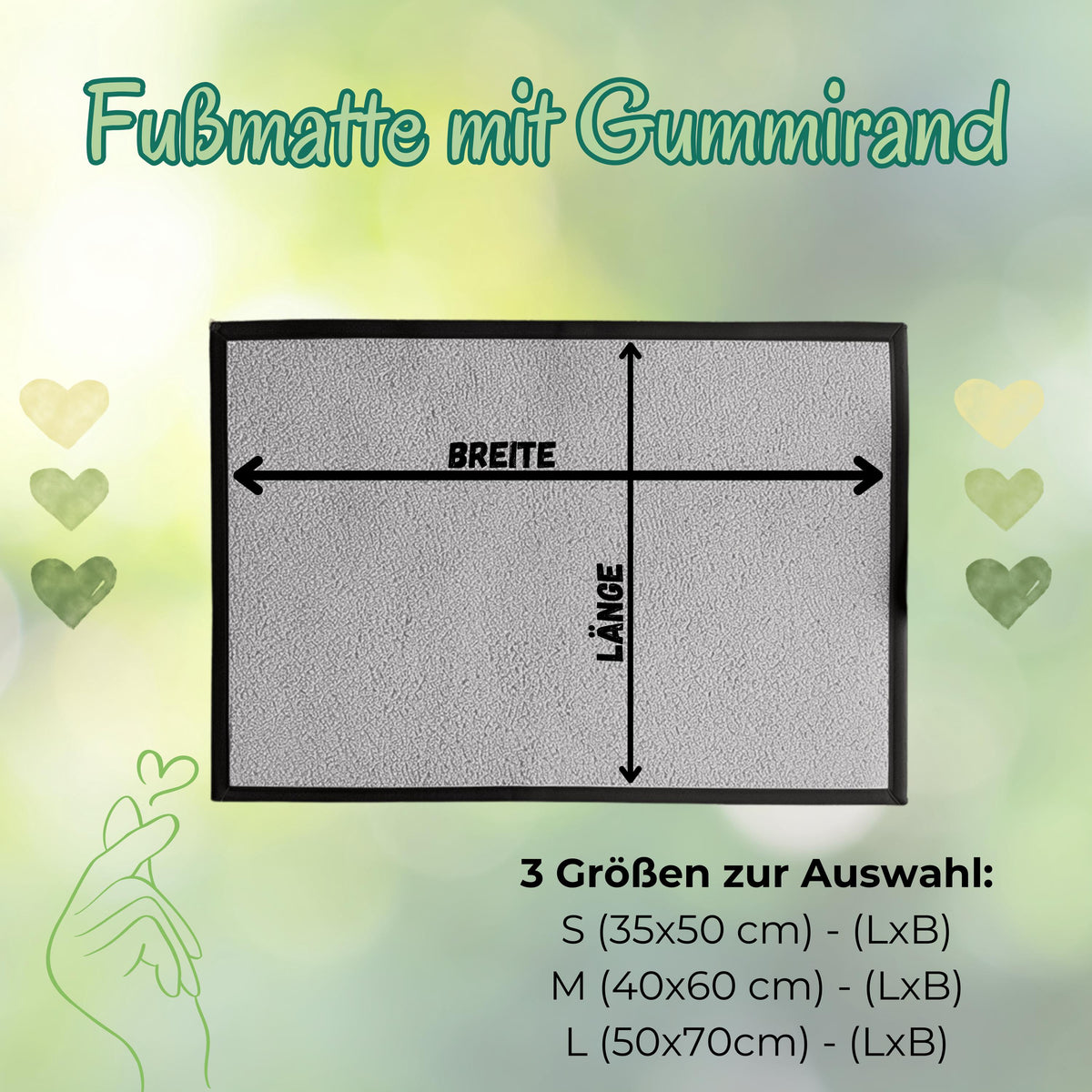 Personalisierte Herbst Fußmatte mit Namen für Haustür und Eingang, Kürbis Fußmatte mit buntem Herbstlaub als individuelle Herbstdeko. Bedruckte Fußmatte personalisiert für Familie und Paare, Geschenk zum Einzug, Geschenk fürs neue Haus und Herbst Geschenk für Kürbisfans. Personalisierte Fußmatte Familie in 3 Größen und 5 Farben mit rutschfestem Gummirand. Herbst Fußmatte, Kürbis Deko und personalisierte Eingangsmatte für die gemütliche Jahreszeit, Produktion und Versand aus Deutschland.