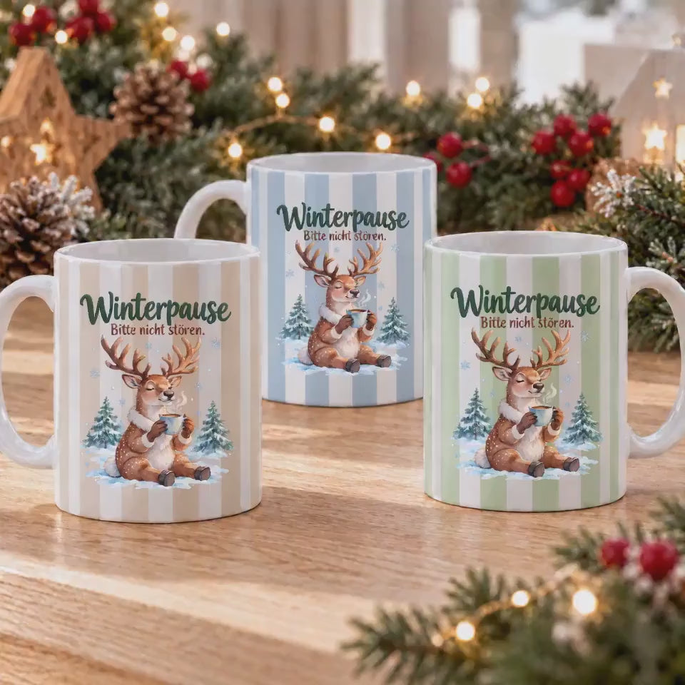 Lustige Weihnachtstasse Wichtelgeschenk Idee, Tasse Weihnachten Winter, Weihnachtsbecher, Kaffeetasse Weihnachten Nikolaus Wichtelgeschenk