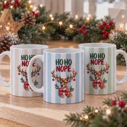 Lustige Weihnachtstasse Wichtelgeschenk Idee, Tasse Weihnachten Winter, Weihnachtsbecher, Kaffeetasse Anti Weihnachten mit Spruch Geschenk