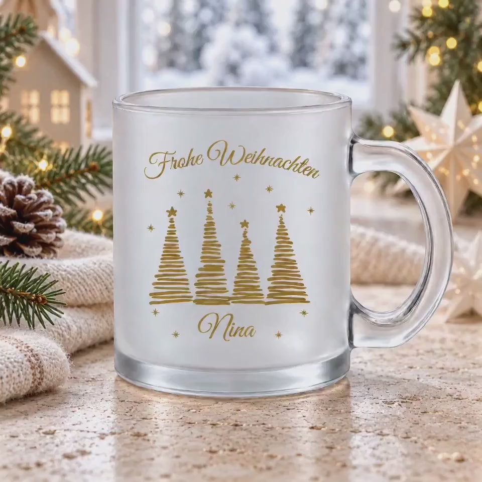 Personalisierte Weihnachtstasse mit Namen, Paar Tasse personalisiert Tassen mit Namen, Weihnachtsgeschenk Tasse Weihnachtstasse Geschenk